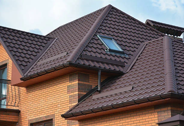 Roof detailing on a residential property